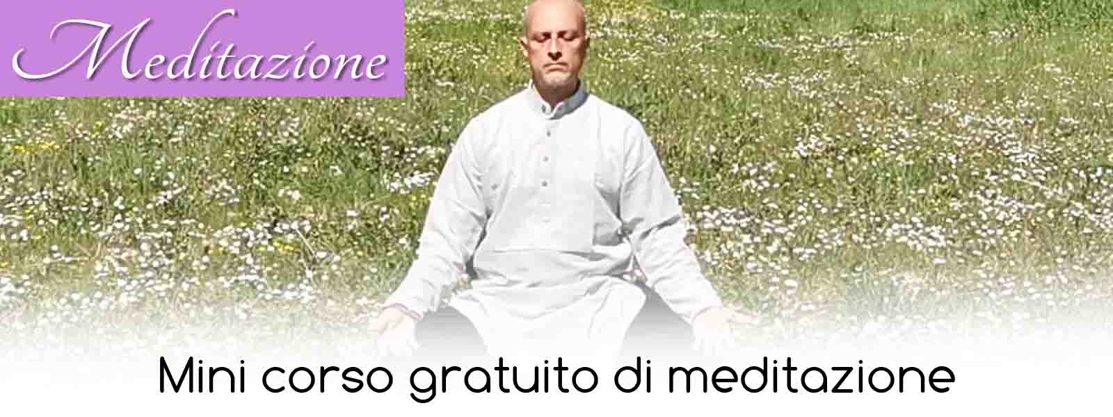 Mini corso gratuito di meditazione